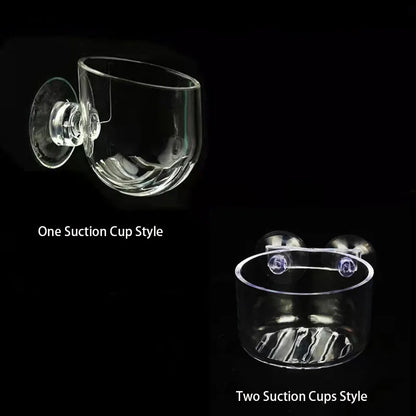 Acrylic Hanging Aquarium Planting and Feeding Cup