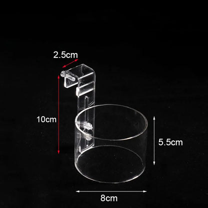 6cm 8cm Aquarium Feeding Ring with Suction Cup