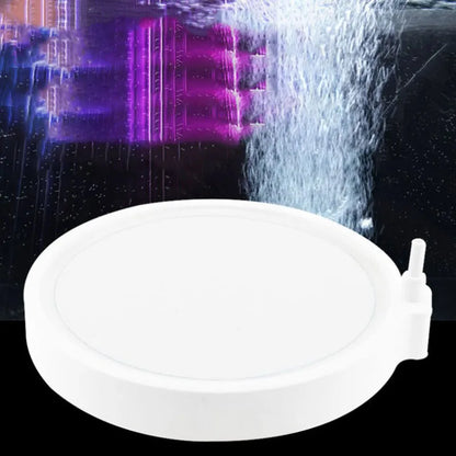 3.5cm 5cm 8cm 10cm Aquarium Air Stone Bubble Aerator Plate With Tube