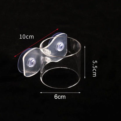 6cm 8cm Aquarium Feeding Ring with Suction Cup