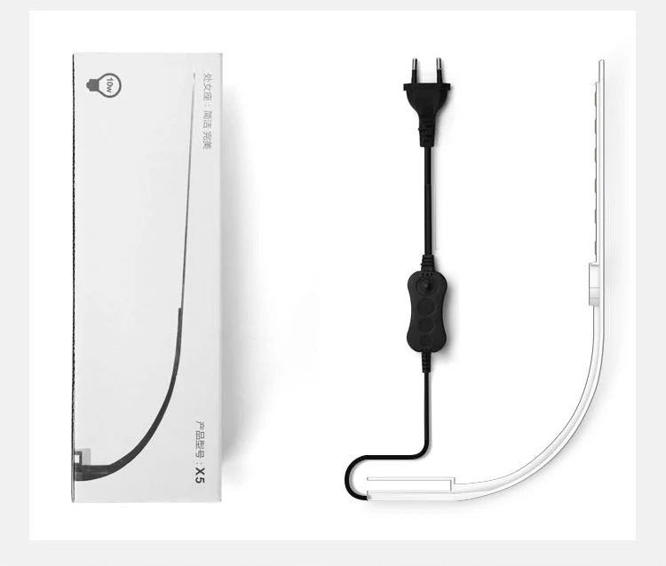 Super Slim LED Aquarium Light – Clip-On Waterproof Plant Grow Lamp