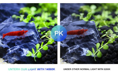 Super Slim LED Aquarium Light – Clip-On Waterproof Plant Grow Lamp
