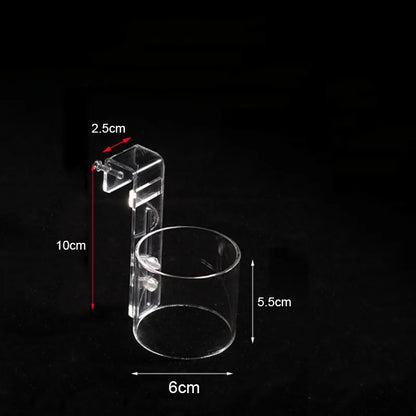 6cm 8cm Aquarium Feeding Ring with Suction Cup