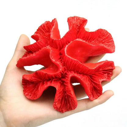 Resin Coral Reef Aquarium Ornament – Vibrant Coral Decor for Fish Tanks & Home Aquascapes