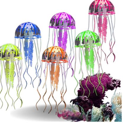 Glow in the Dark Jellyfish Aquarium Decoration