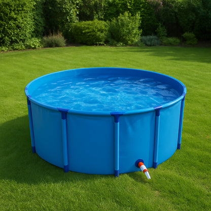 280 Gallons Round Aquaculture Aquaponic Breeding Fish Farms Aquarium Pond Fish Tank