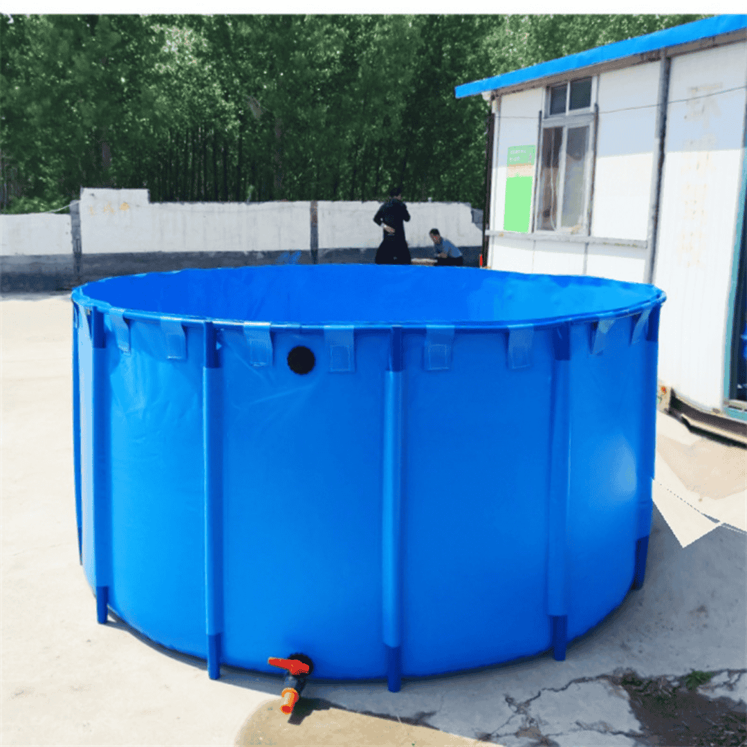 550 Gallons Round Aquaculture Aquaponic Breeding Fish Farms Aquarium Pond Fish Tank