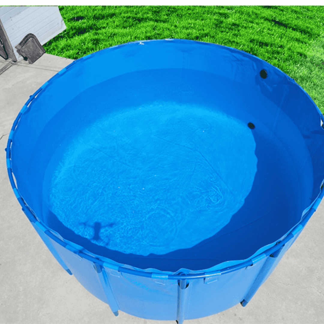550 Gallons Round Aquaculture Aquaponic Breeding Fish Farms Aquarium Pond Fish Tank