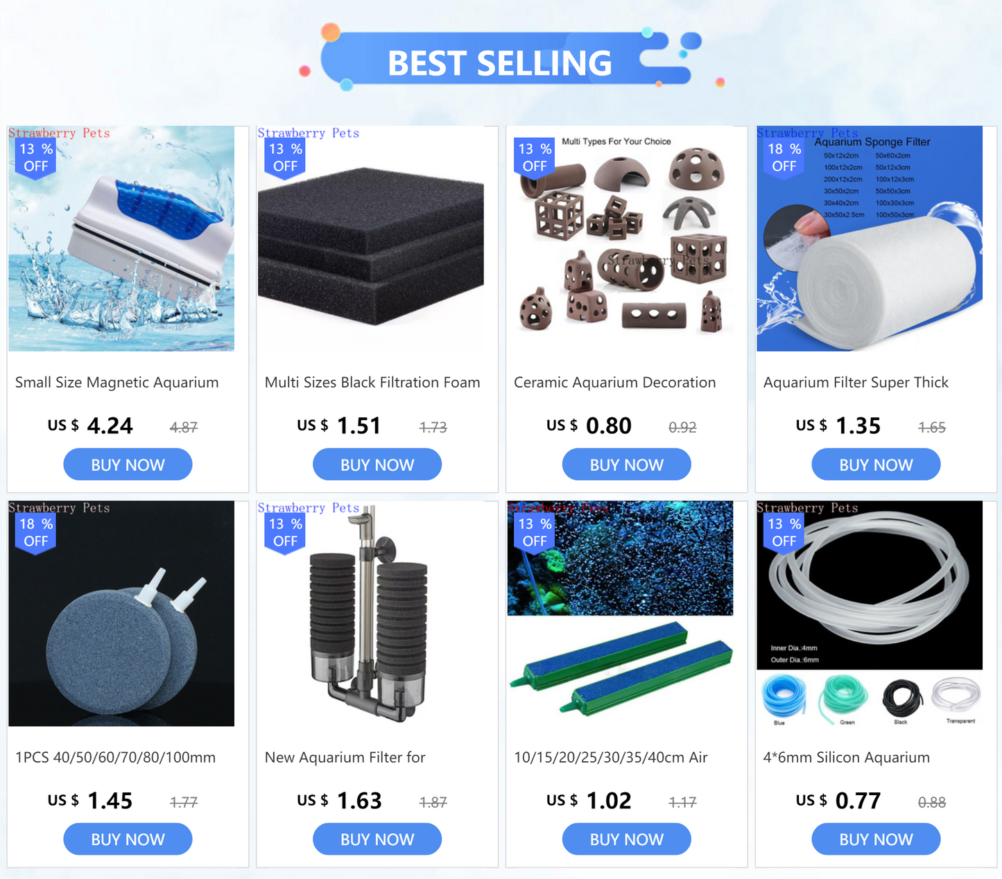 Acrylic Hanging Aquarium Planting and Feeding Cup