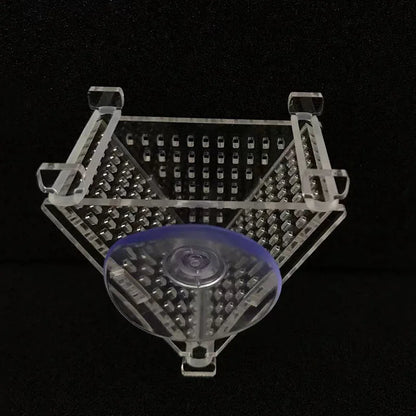 Acrylic Hanging Aquarium Planting and Feeding Cup