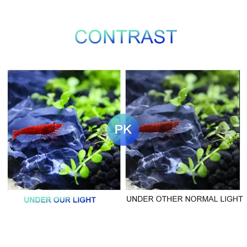 Super Slim LED Aquarium Light – Clip-On Waterproof Plant Grow Lamp