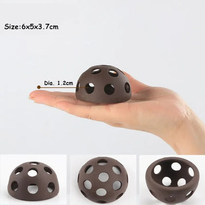 Ceramic Aquarium Shelter Houses – Shrimp & Fish Hiding Caves, Breeding Pots & Natural Stone-Style Tank Decor
