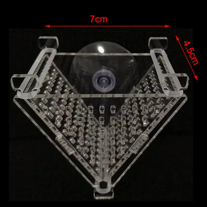 Acrylic Hanging Aquarium Planting and Feeding Cup