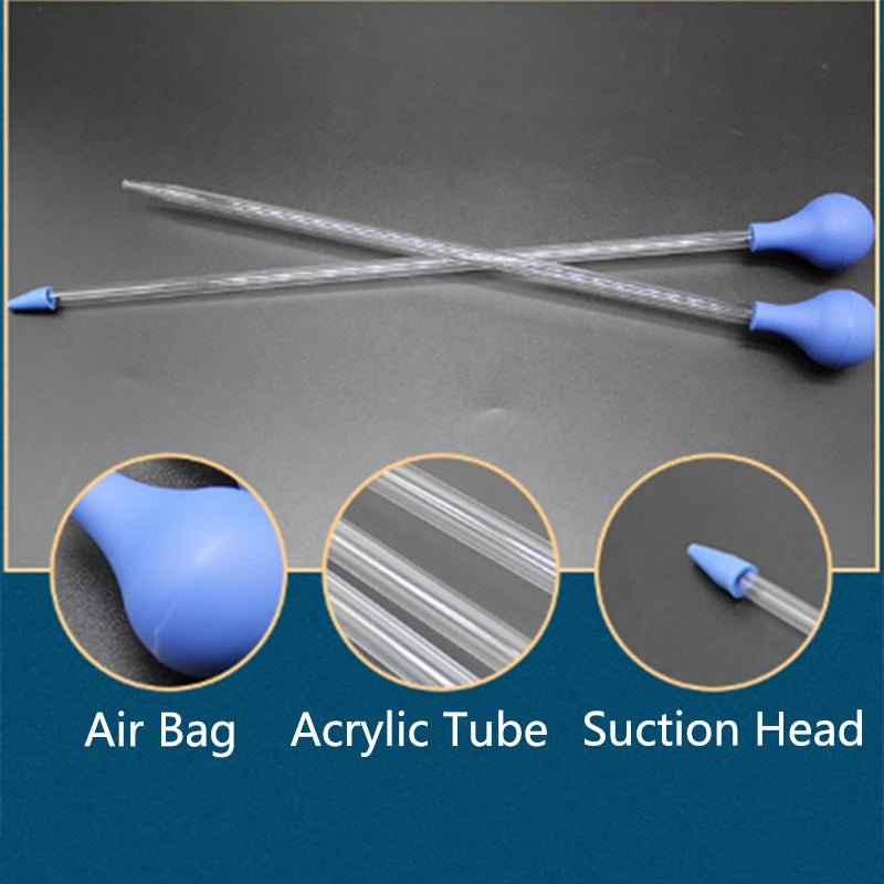 25cm–45cm Acrylic Coral Feeder Tube for Marine Aquariums