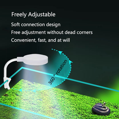 USB LED Aquarium Light – 3W Waterproof Mini Fish Tank Lamp for Underwater Lighting and Aquatic Plant Decor