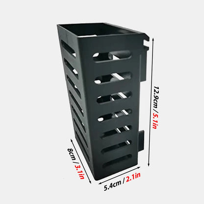 Aquarium Plant Stand & Storage Basket – Adsorbable Hydroponic Holder for Fish Tanks (12.9×8×5.4cm)