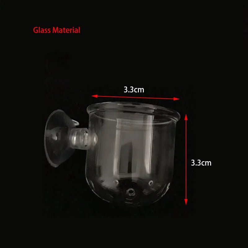Acrylic Hanging Aquarium Planting and Feeding Cup