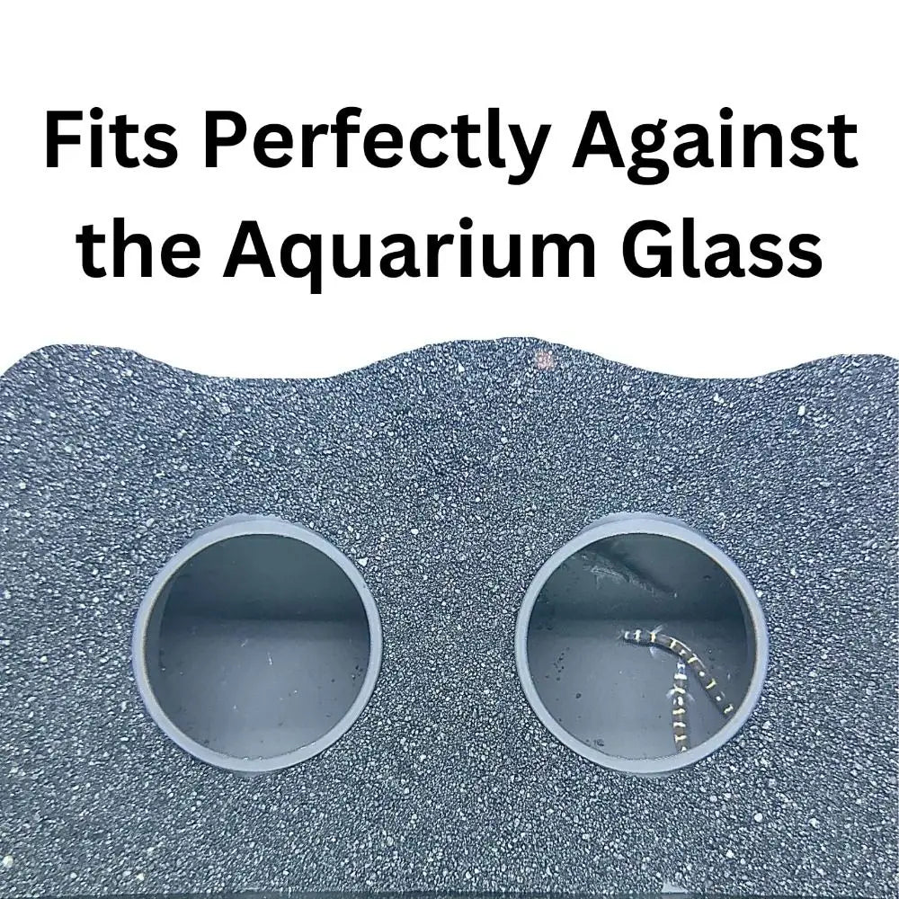 Multifunctional Aquarium Under-Gravel Tunnel Cave – Natural Curve Viewing Tunnel & Hiding Spot for Plecos, Shrimp, Bettas, Loaches & Catfish