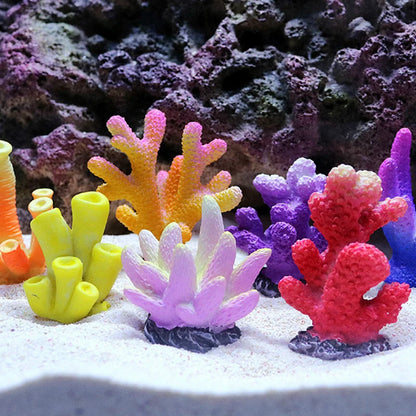 Artificial Resin Coral & Starfish Decor – Vibrant Reef-Style Ornament for Fish Tanks, Aquariums, and Home Displays