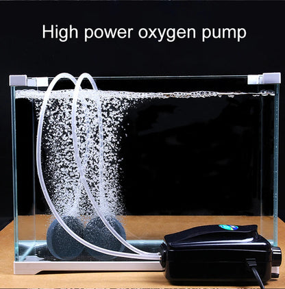 SOBO High-Power Aquarium Air Pump (220–240V) – Ultra Silent Adjustable Oxygen Pump | Single / Dual / Quad Outlet Models