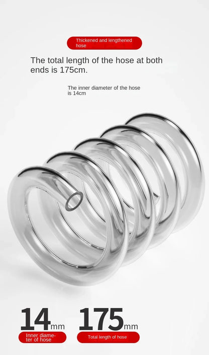 Aquarium Siphon Vacuum Cleaner – Manual Water Changer & Gravel Cleaner Pump for Fish Tanks