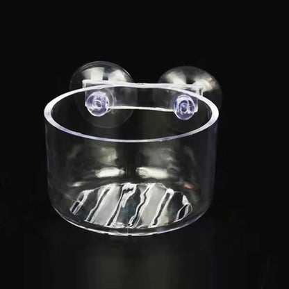 Acrylic Hanging Aquarium Planting and Feeding Cup