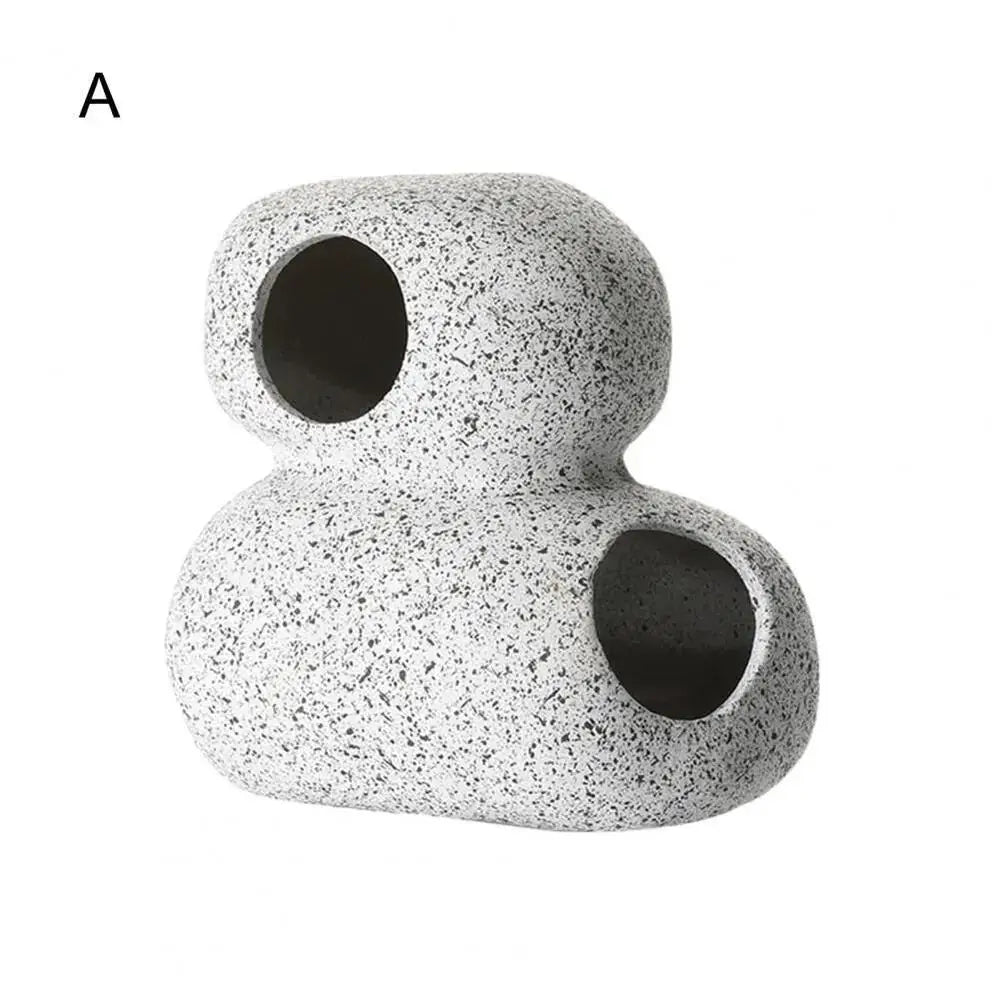 Clay Pot Aquarium Shelter – Ceramic Fish & Shrimp Cave Hideout for Natural Aquascape Decoration