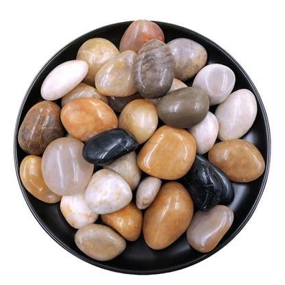 250g 500g Natural Aquarium Decorative Stones 3–5cm