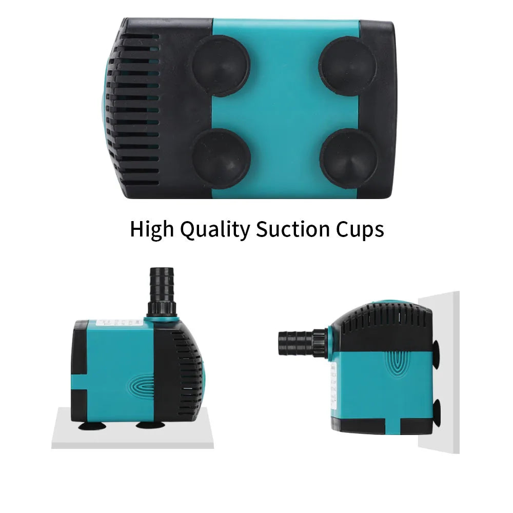 Ultra-Quiet Submersible Water Fountain Pump 3W–60W | EB-301 / EB-302 / EB-303 / EB-304 / EB-305 | 220–240V
