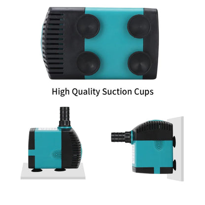 Ultra-Quiet Submersible Water Fountain Pump 3W–60W | EB-301 / EB-302 / EB-303 / EB-304 / EB-305 | 220–240V