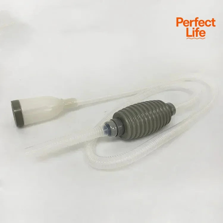 1.5m Aquarium Manual Water Changer – Handheld Siphon Pump & Gravel Cleaner for Fish Tanks