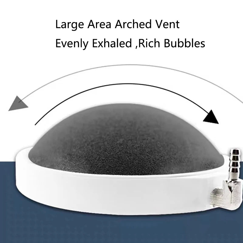 5cm / 7.5cm / 8cm / 11cm Round Aquarium Air Stone Oxygen Diffuser for Fish Tanks