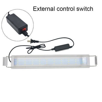 Super Slim LED Aquarium Light – Waterproof Plant Growth Lamp with Clip-On Mount, 5730 LEDs, 18–72 cm, 220–240V