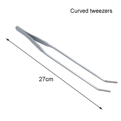 Aquarium Cleaning Tools Set Stainless Steel Scissors Tweezers Shovel Wave Trimmer Aquatic Plant Care Kit for Fish Tanks