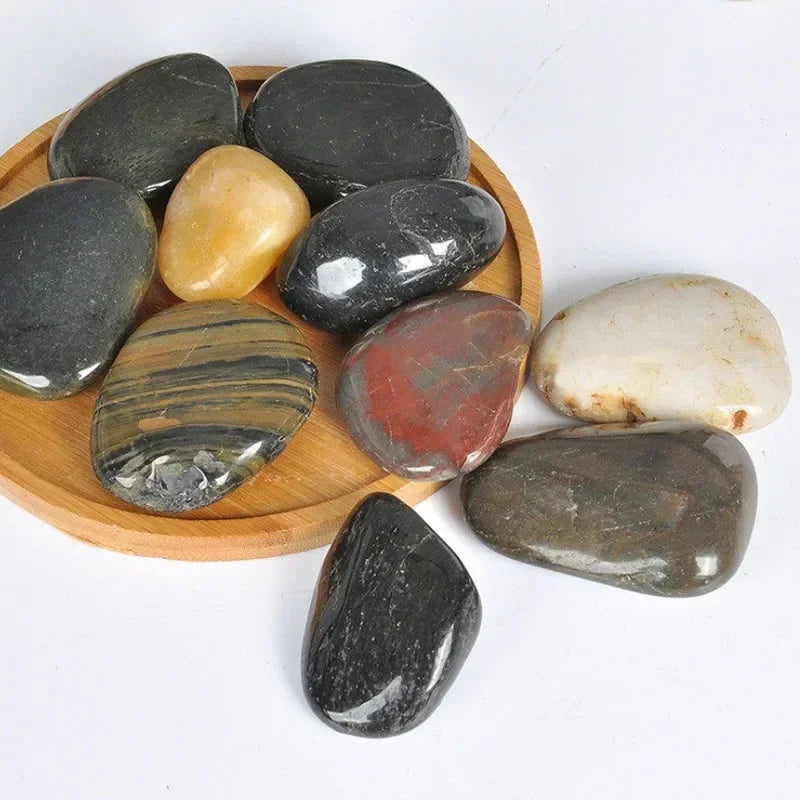 250g 500g Natural Aquarium Decorative Stones 3–5cm