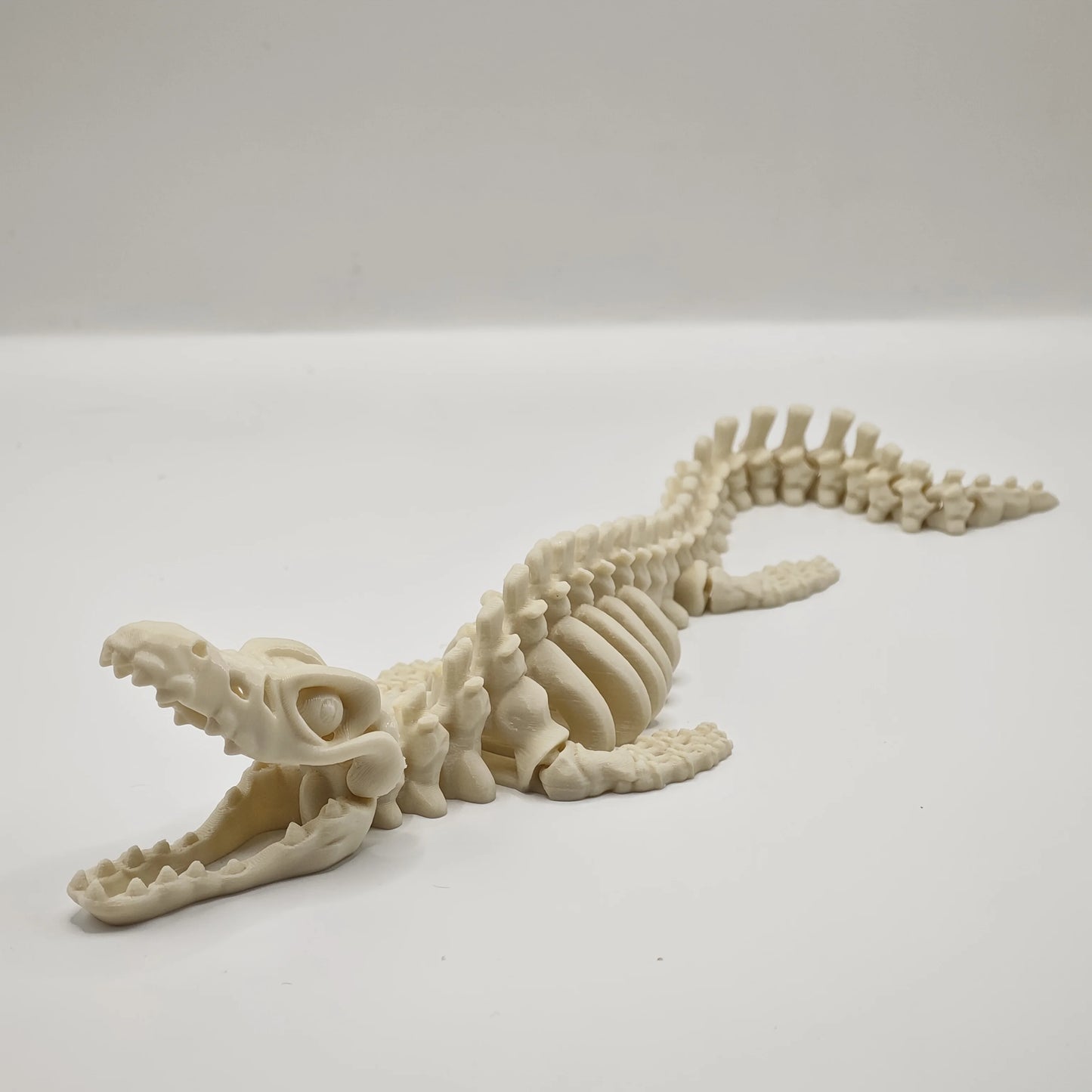 Realistic Mosasaurus Skeleton Replica – Dinosaur Aquarium Ornament for Marine & Fish Tank Displays