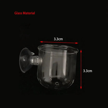 Acrylic Hanging Aquarium Planting and Feeding Cup