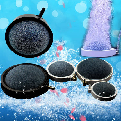 5cm / 7.5cm / 8cm / 11cm Round Aquarium Air Stone Oxygen Diffuser for Fish Tanks