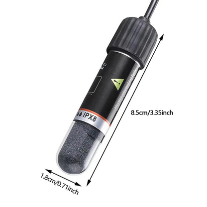 USB Mini Submersible Aquarium Heater for Small Tanks, 26°C Constant Temperature, 10W