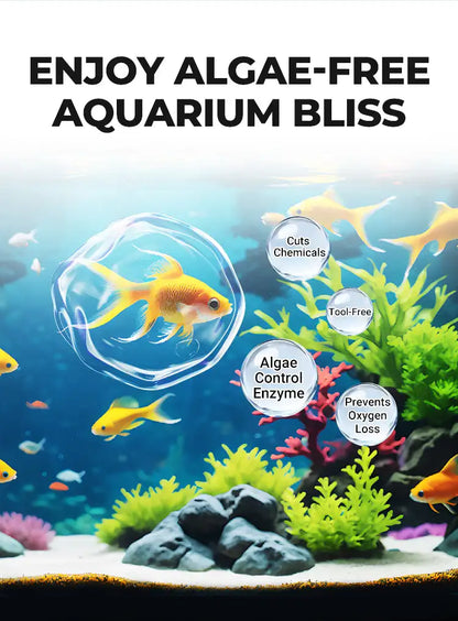 Aquarium Water Clarifier + Methylene Blue Treatment Kit | 2-in-1 Tank Care for Clear Water, Disinfection & Healthy Fish (Fresh & Saltwater)