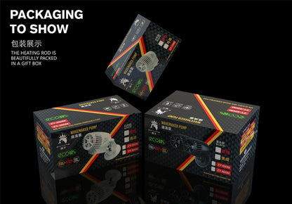 Aquarium Wavemaker Pump 360° Adjustable Wave Maker, Submersible Circulation & Aeration Pump for Fish Tanks 220–240V