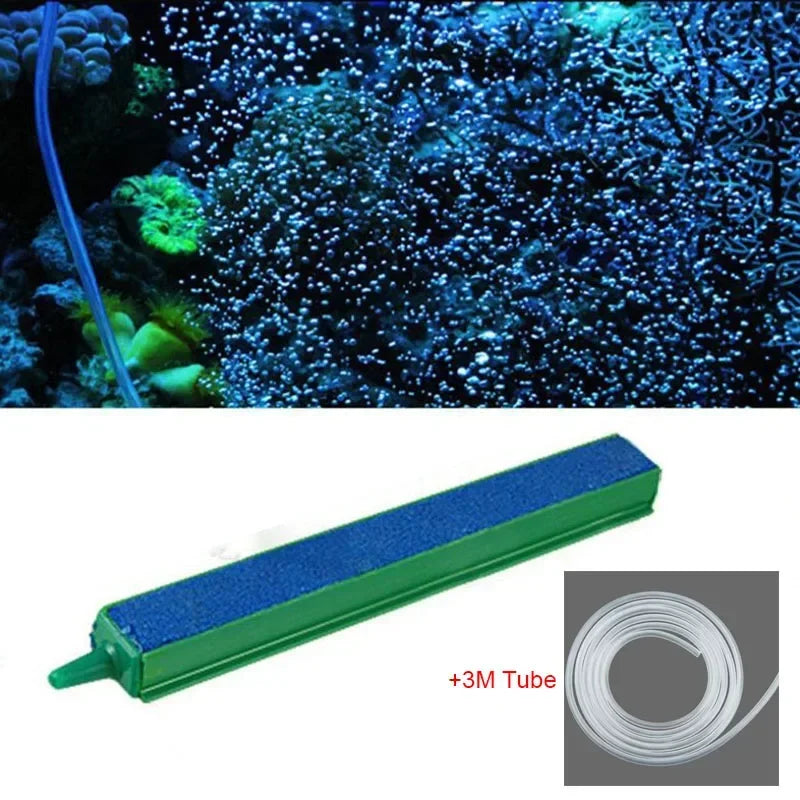 Aquarium Air Stone Bubble Bar – 4 to 16 Inch Oxygen Diffuser (1pc or 2pcs)