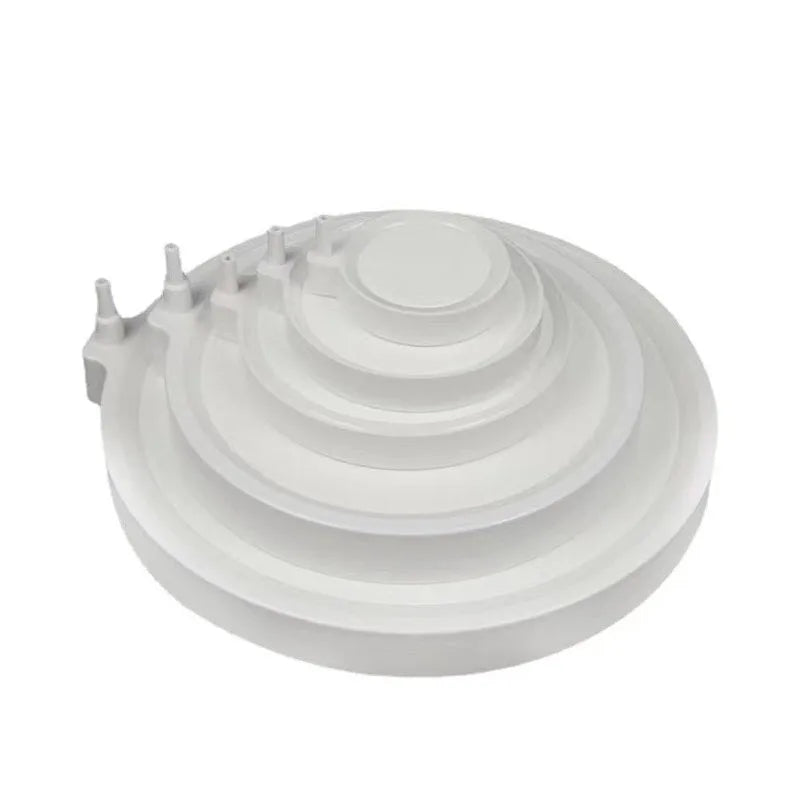 3.5cm 5cm 8cm 10cm Aquarium Air Stone Bubble Aerator Plate With Tube