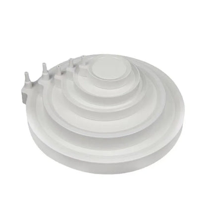 3.5cm 5cm 8cm 10cm Aquarium Air Stone Bubble Aerator Plate With Tube