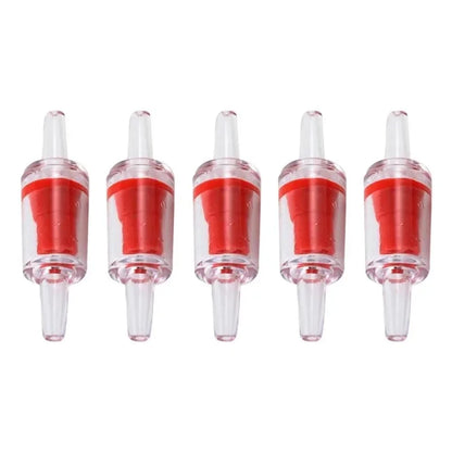 10pcs Aquarium One-Way Check Valves – Non-Return Air Pump & CO₂ Line Protectors