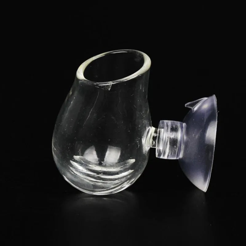 Acrylic Hanging Aquarium Planting and Feeding Cup