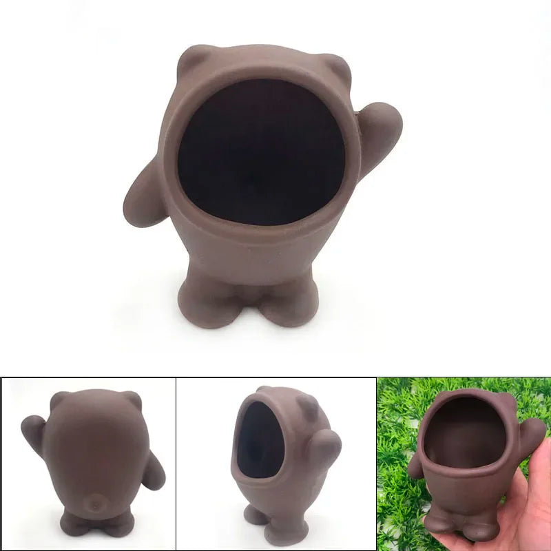 Ceramic Aquarium Shelter Houses – Shrimp & Fish Hiding Caves, Breeding Pots & Natural Stone-Style Tank Decor