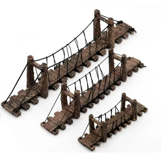 Resin Aquarium Bridge Ornament – Rockery-Style Decoration for Freshwater and Saltwater Tanks