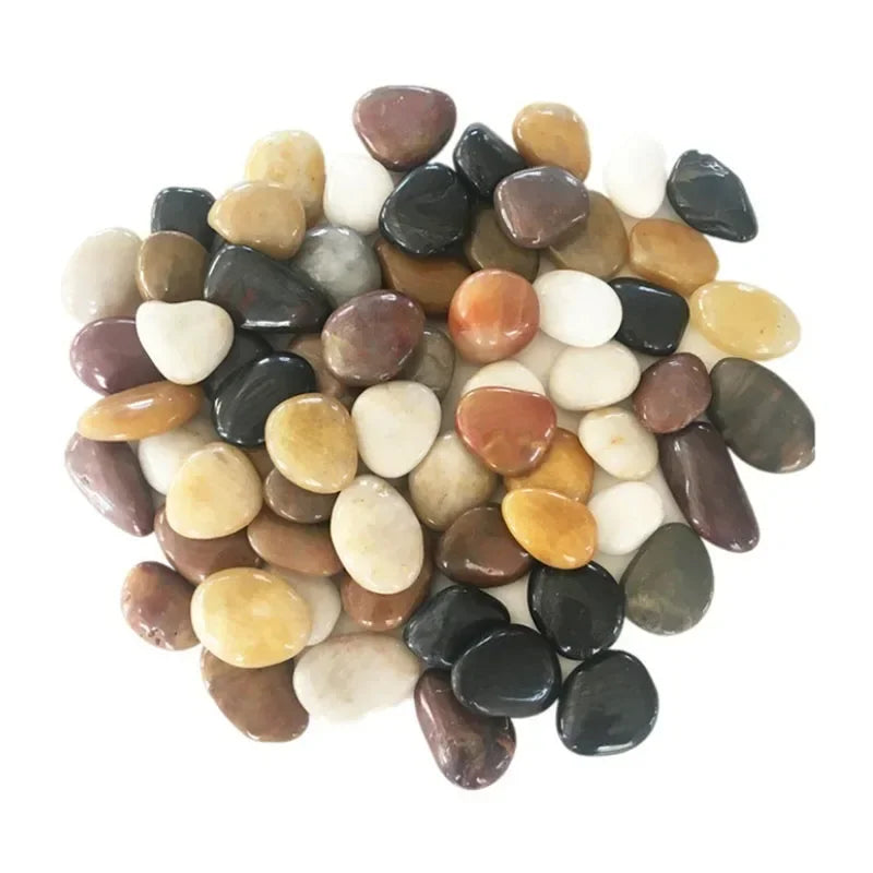 250g 500g Natural Aquarium Decorative Stones 3–5cm