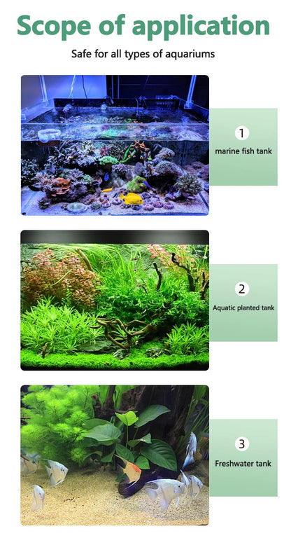 Digital LED Aquarium Thermometer – External Stick-On Fish Tank Temperature Gauge (Silver/Gold)